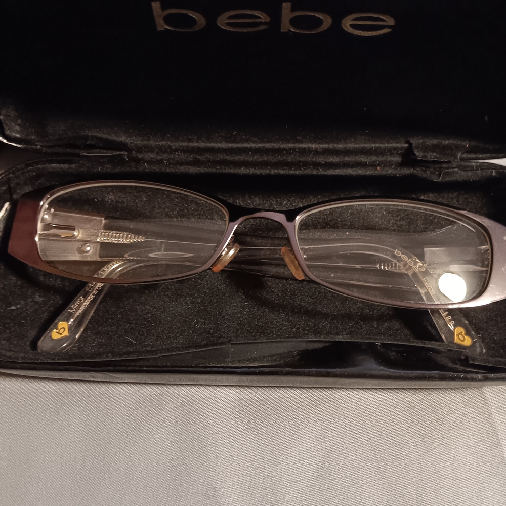 Bebe Women's Gold and Silver Glasses